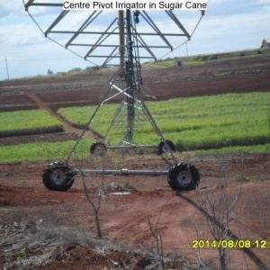 Centre Pivot Irrigator in Sugar Cane