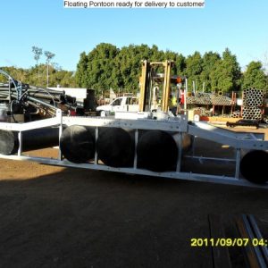 Floating Pontoon Ready for Delivery
