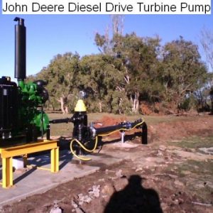 John Deere Diesel Drive Turbine Pump