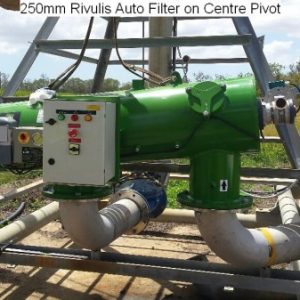 Rivulis Filter Installed on Centre Pivot