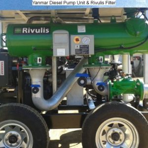 Yanmar Diesel Pump Unit and Rivulis Filter